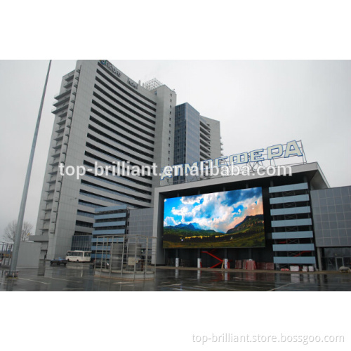 Outdoor Full Color Advertising Screen P16 LED Video Wall